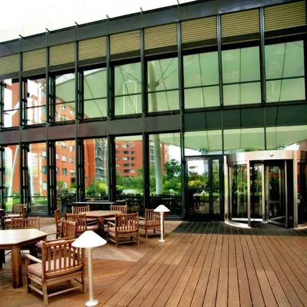 Outdoor Aluminum Building Facade Panel Curtain Wall