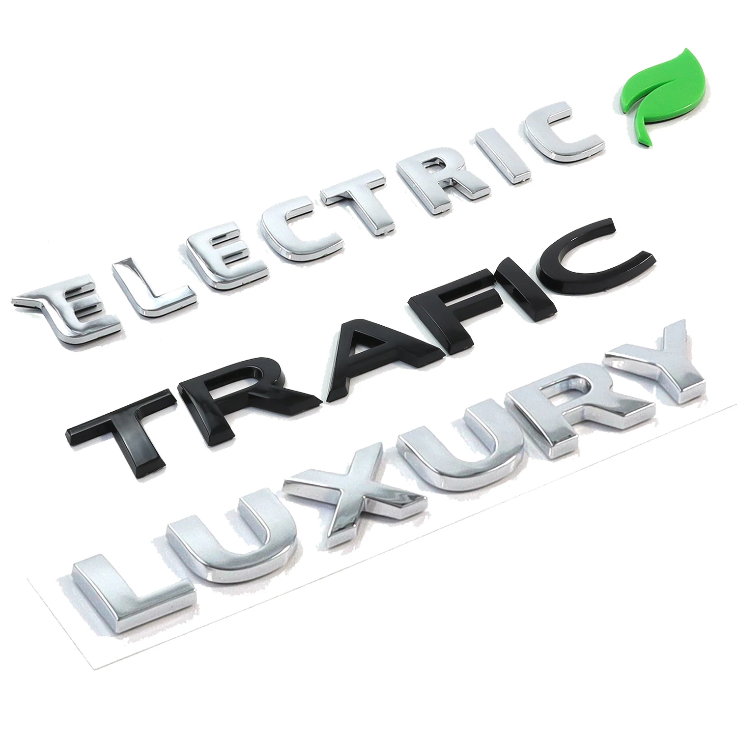 Private label private label popular new abs plating motorcycle waterproof body badges Chrome Badge Emblem