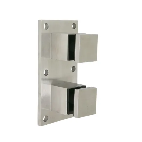 EKOO Glass Rail Standoff Base And Cap 50mm Square 30mm long