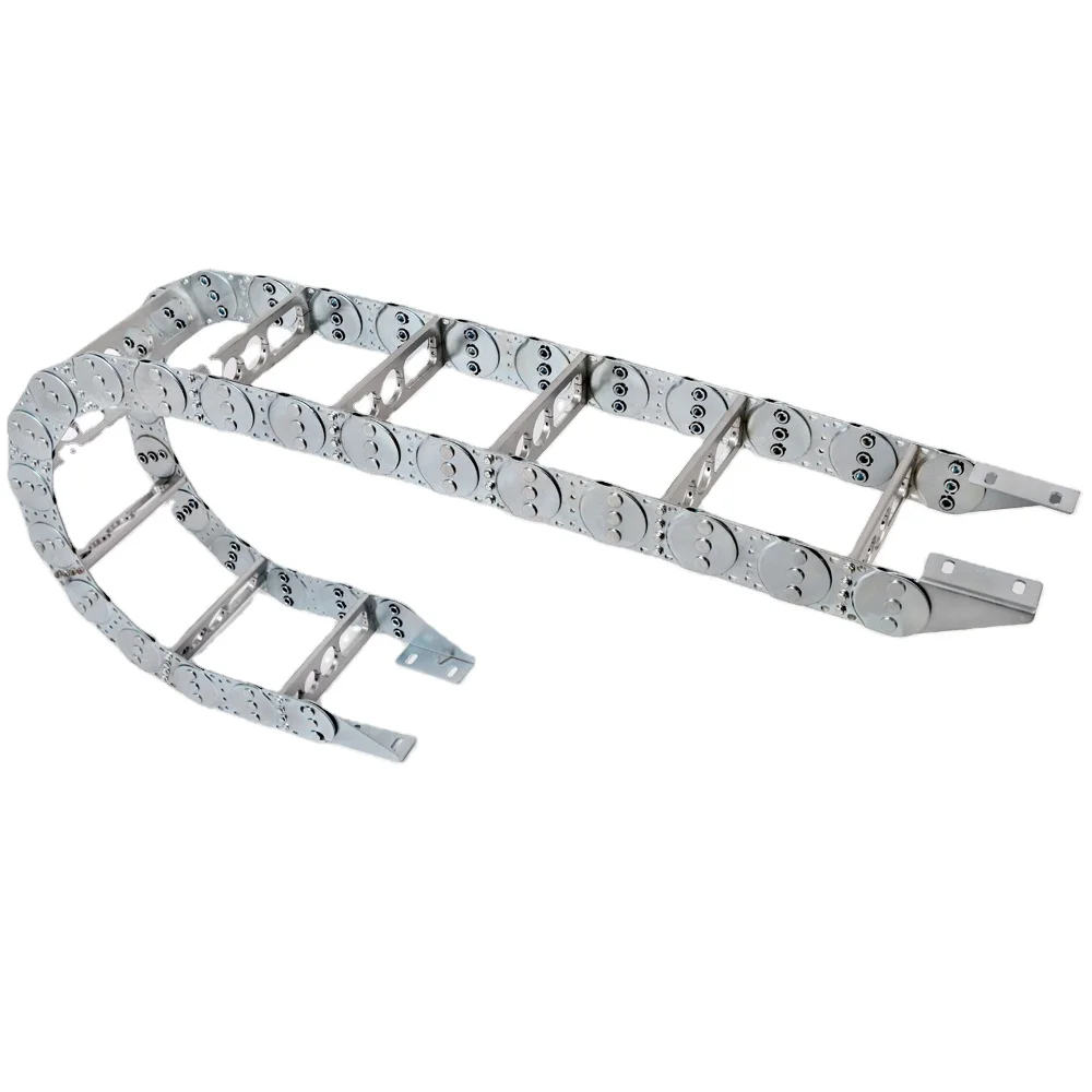 Стальная цепь для электрокабеля, стальная кабельная цепь, кабельная цепь