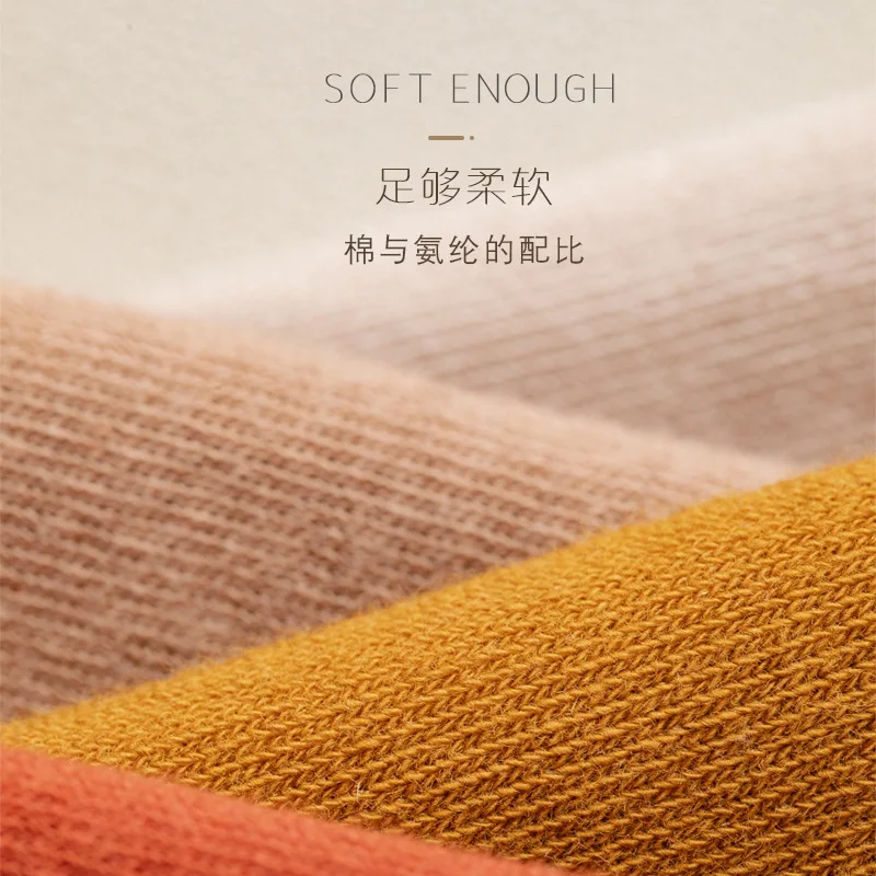 Women socks middle tube spring and autumn cotton stockings lovely pile stockings Cartoon Bear cute style stockings