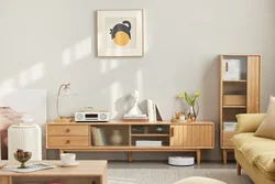 Мебель для гостиной, современный ТВ-стол из натурального дуба и ТВ-стенд