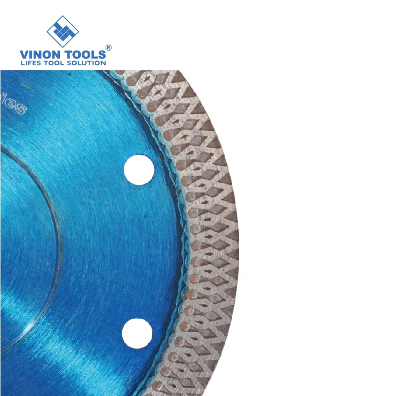 X-turbo Hot Pressing Diamond Saw Blade / Diamond Cutting Disc for Tiles Ceramic 115mm 105mm 125mm Fibreglass and Stones CN;SHG