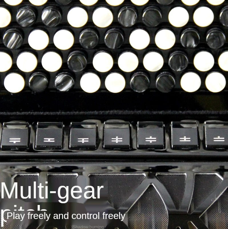 Итальянские импортные BUGARI профессиональные басы аккордеон 96BS, двойной инструмент системы NEMO I [B система] аккордеон