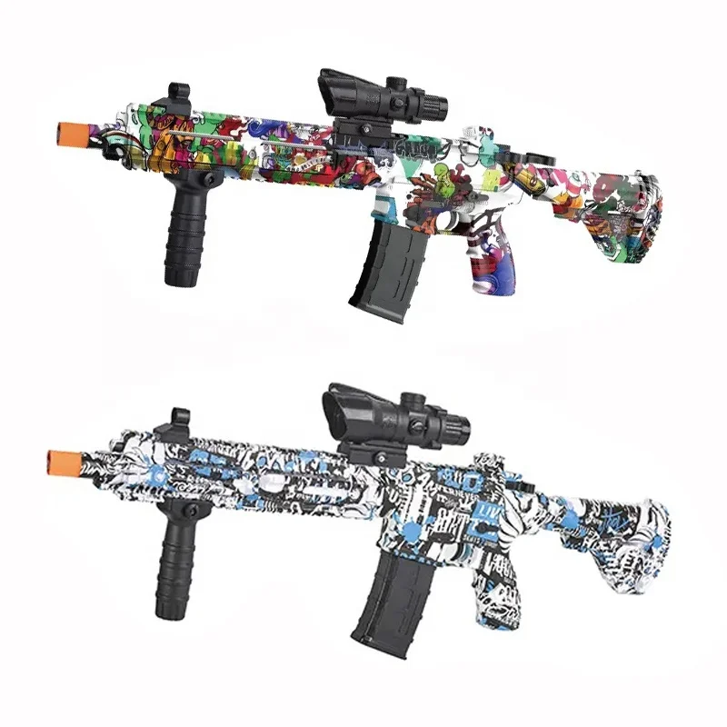 Wholesale Toy airsoft gun metal M416 Metal Electric Ball Pistol Water Bullet gun Plastic Water bullet Blaster Gun