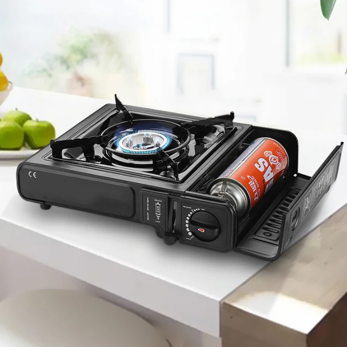 Wholesale Household Outdoor Portable Barbecue Butane Stove Camping Multi-function 2.9 kW Gas Stove Camping