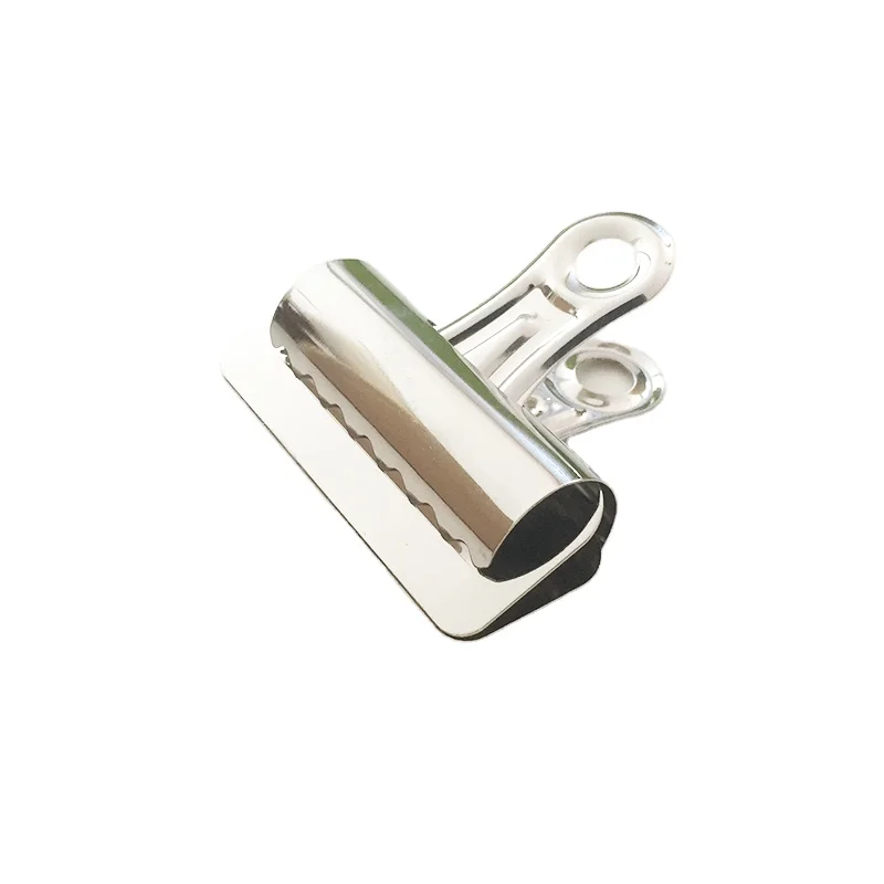 Metal silver strong binding Bulldog clip