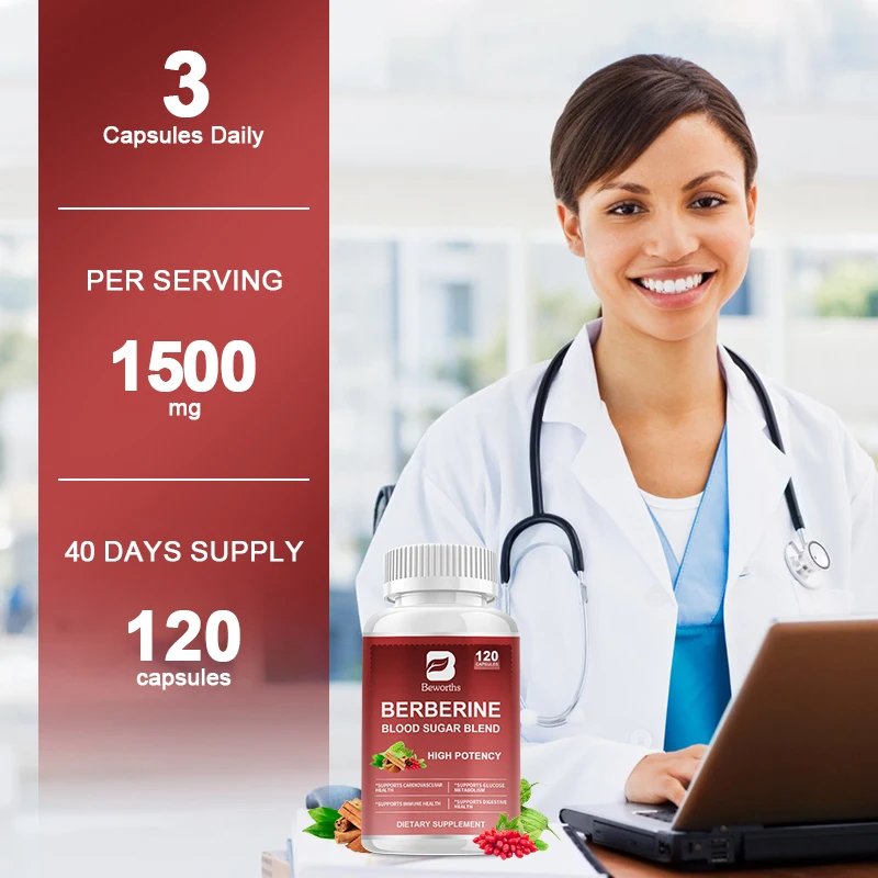Beworths Berberine Capsule Berberine Supplements Berberine Extract Dietary Supplement