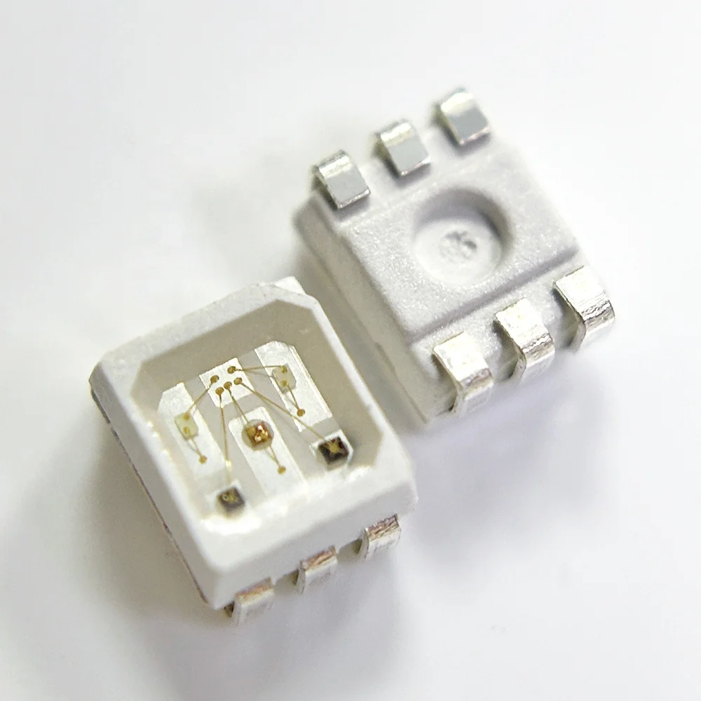 PLCC6 3528 led diode Four or Five colors RGB+IR 850nm 940nm ir led 3528 SMD LED 6pins