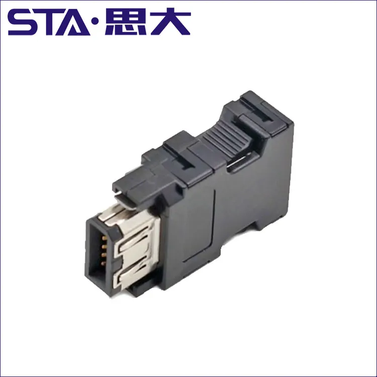 2.00mm Pitch Serial I/O Connector Wire to Wire Solder Type 10pin IEEE1394 Connector