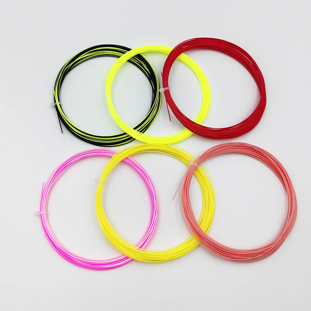 Factory wholesale badminton string brand best nylon string badminton for badminton racket 0.7mm