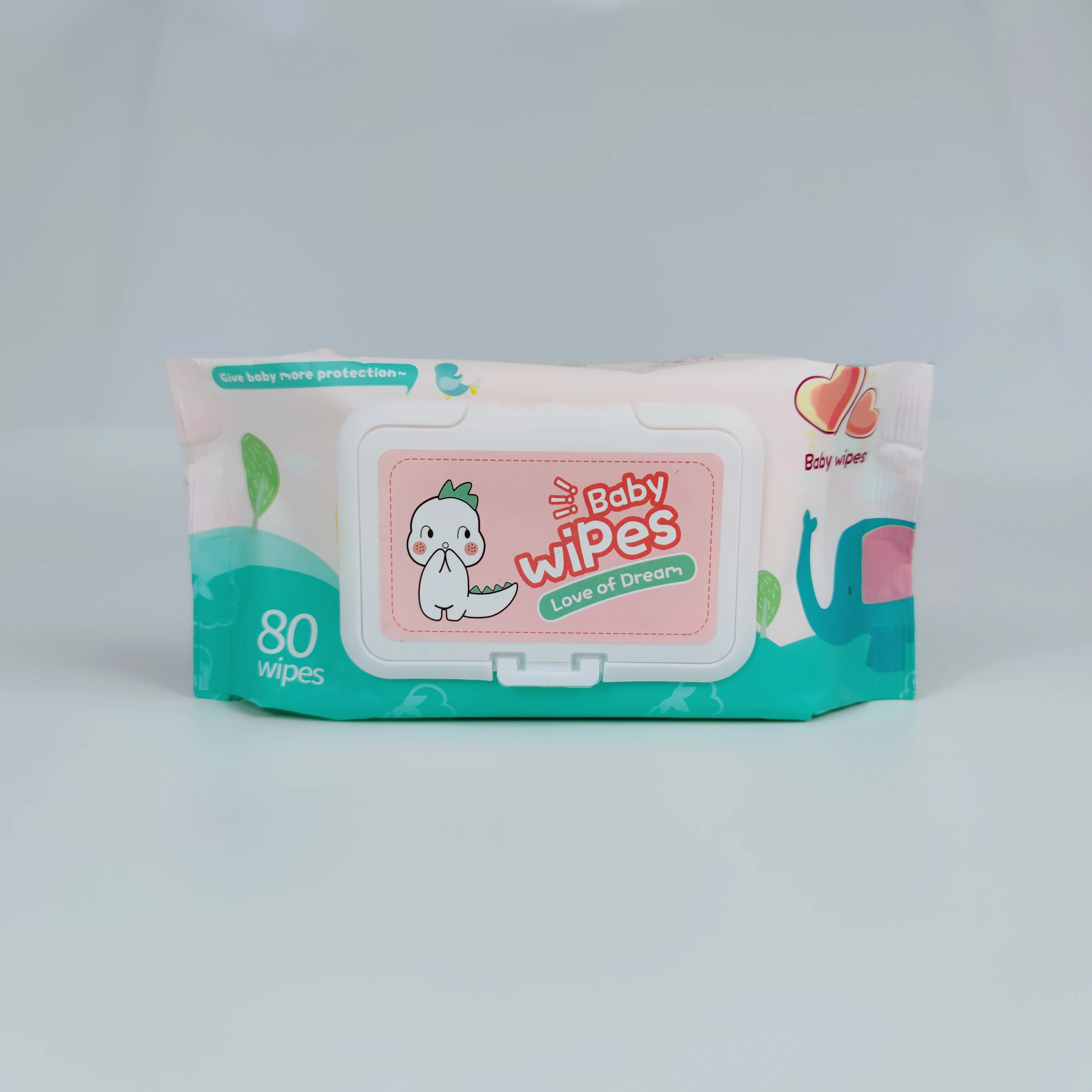 Wholesale  Spunlaced Nonwoven  Soft Cleaning Baby Wipes