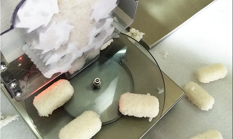 automatic tabletop rice ball roller sheet machine to make sushi