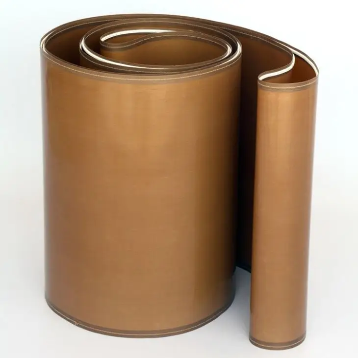 Конвейерная лента Tortilla из стекловолокна с пищевым антипригарным покрытием и Ptfe