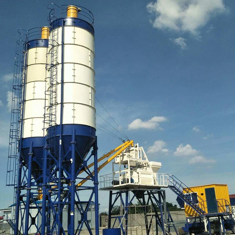 ready mixer RMC stationary Concrete ready mixing batching plant concrete mix batching plant