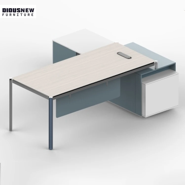 Горячий продукт современная офисная мебель 2 сиденья/4 места модульная стальная рабочая станция с экраном стола портативный стол для ноутбука