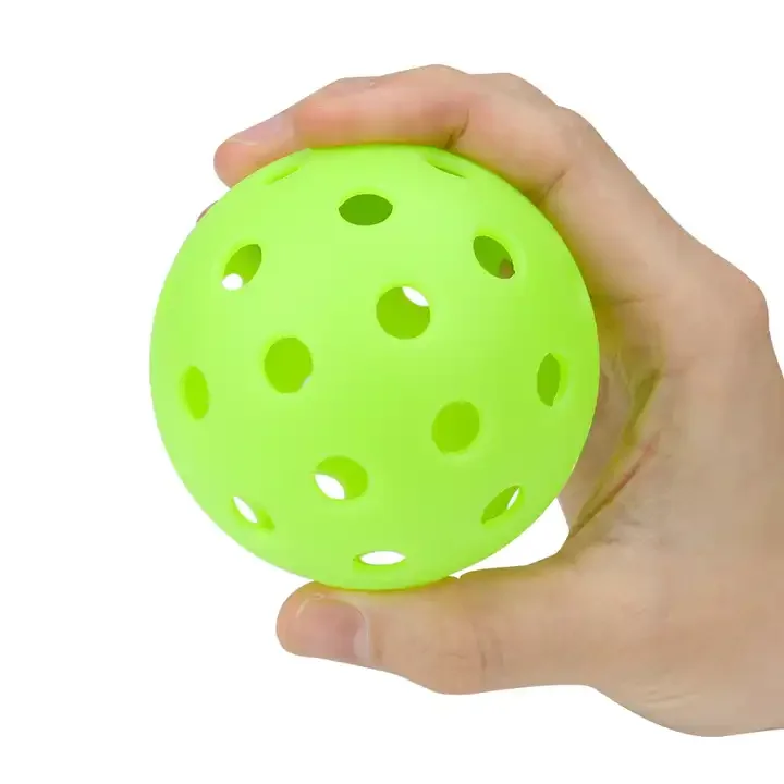 USAPA approved Custom logo Plastic-PE 74MM 40 Holes Pickleball Outdoor Sport
