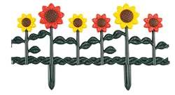 factory price pack of 4 garden picket fence,separate lawn garden edging fence garden for flowerbeds