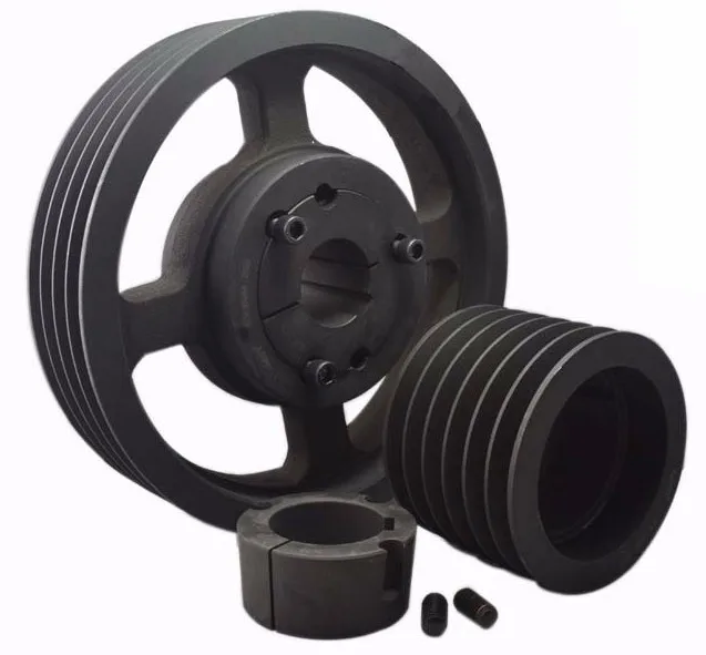 Mining Industry 8V QD Bushing V Belt Pulley 1000RPM Heavy Duty Conveyor Groove Pulley Wheel