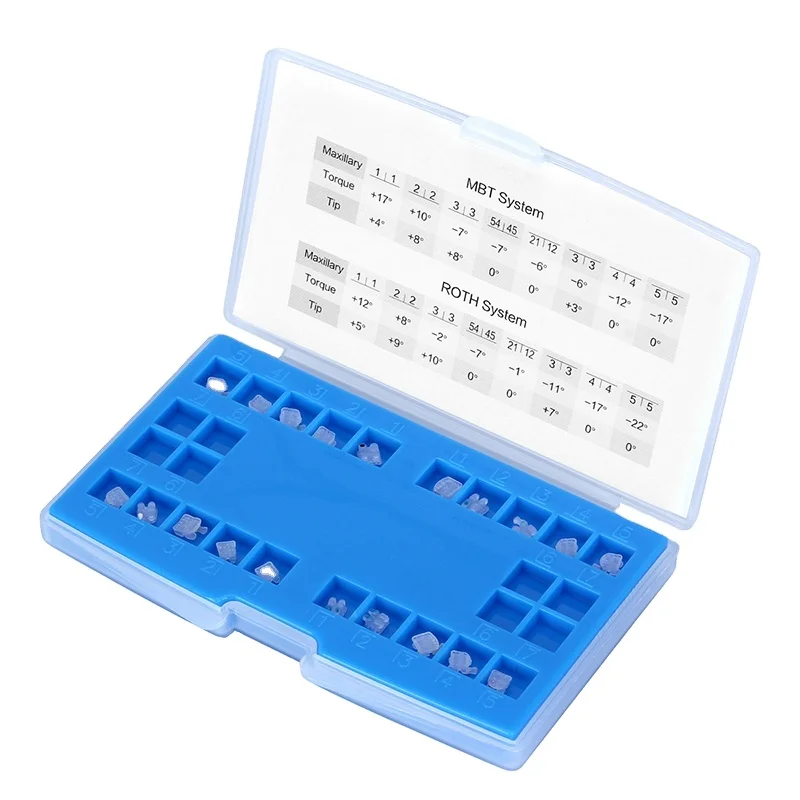Dental Manufacturer Orthodontic Aesthetic Braces Ceramic Bracket