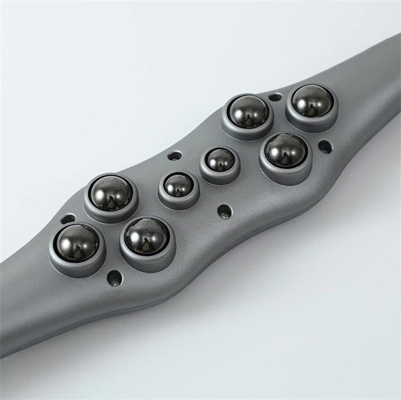 Manual Body Magnetic Massager Meridian Dredging Massage Roller Abdominal Slimming Tool