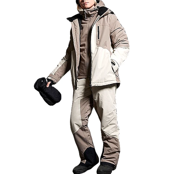 Customized Adults Warm Snow Wear Unisex Ski Suit Wear Sets Fur Clothes for Women Men