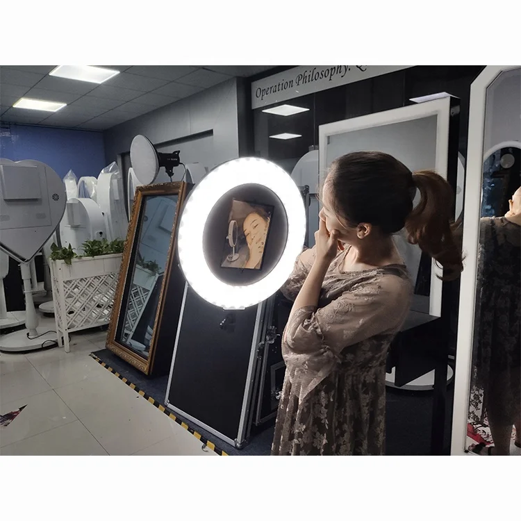 Magic Tower  Mirror Photo Booth Photobooth Portable Machine Full Set