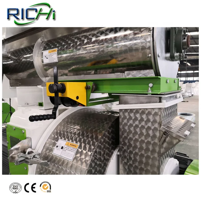Professional Manufacturer RICHI Hops Hemp Alfalfa Sawdust Wood Biomass Pellet Making Machine