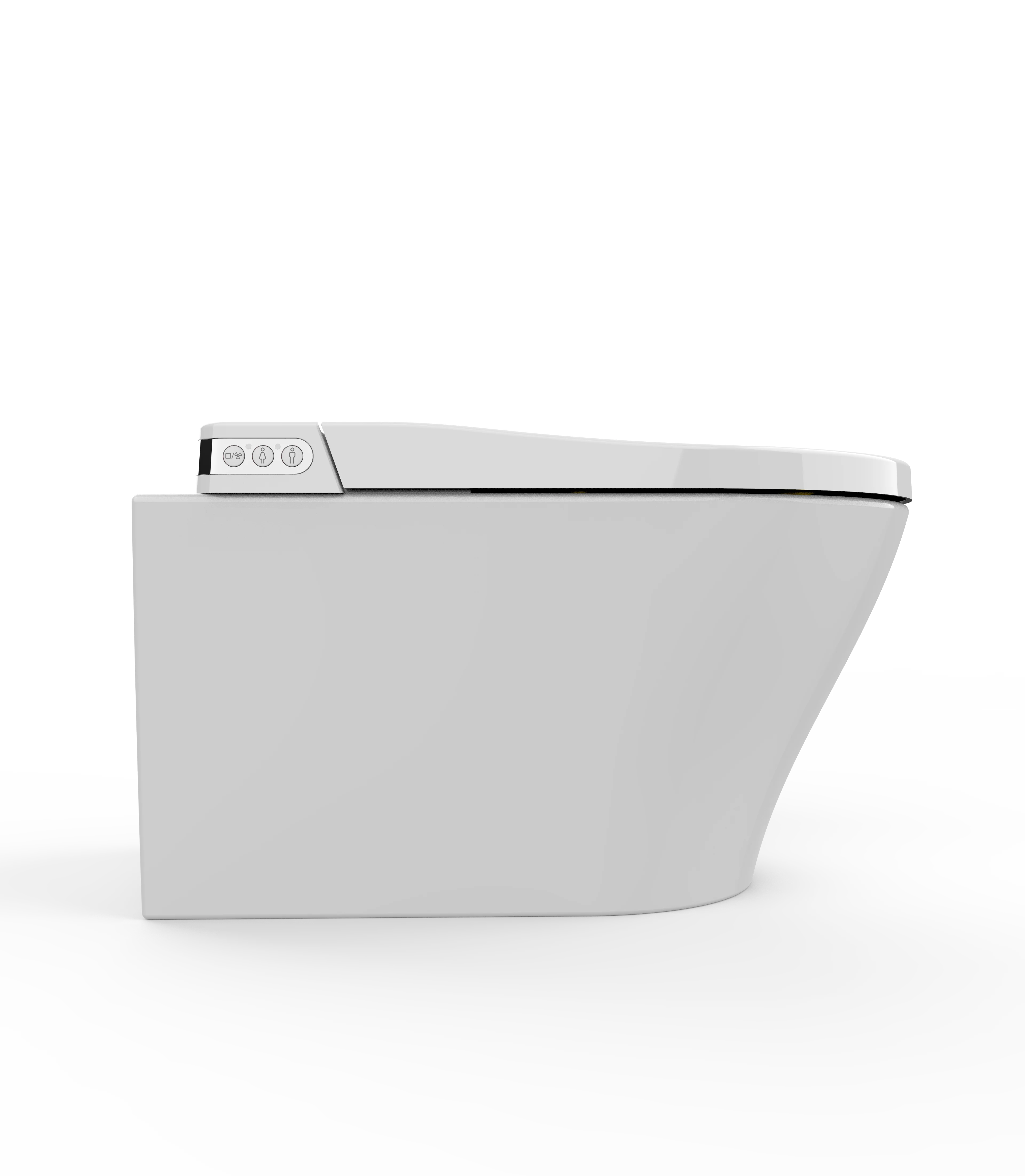 Настенный автоматический датчик смыва света Интеллектуальный умный туалет