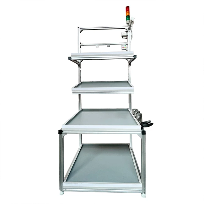 Industrial high quality good price aluminum profile material rack used in factory/warehouse