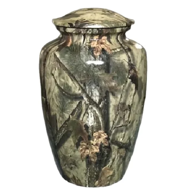 Алюминиевая урна для кремации для золы человека