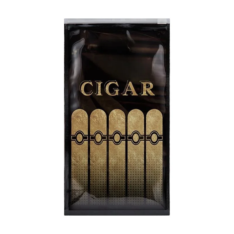 Foray Accept Custom Design Smell Proof Moisturizing Clear Resealable Ziplock Tobacco Cigar Humidor Bags