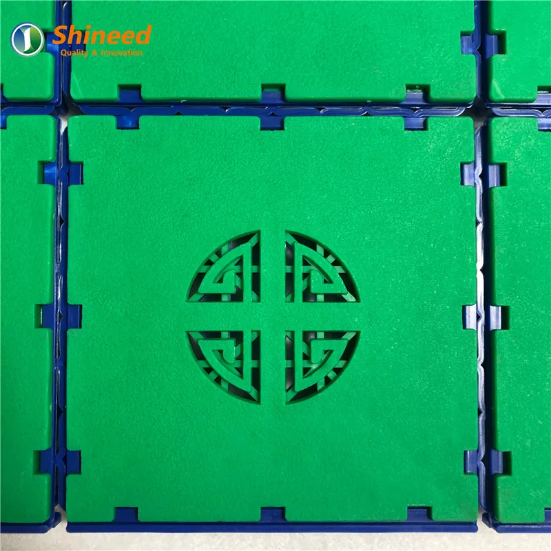 High Duty Plastic PP Sports Flooring Tile For Basketball Court Flooring Material Kids Playground Floor Kindergarten