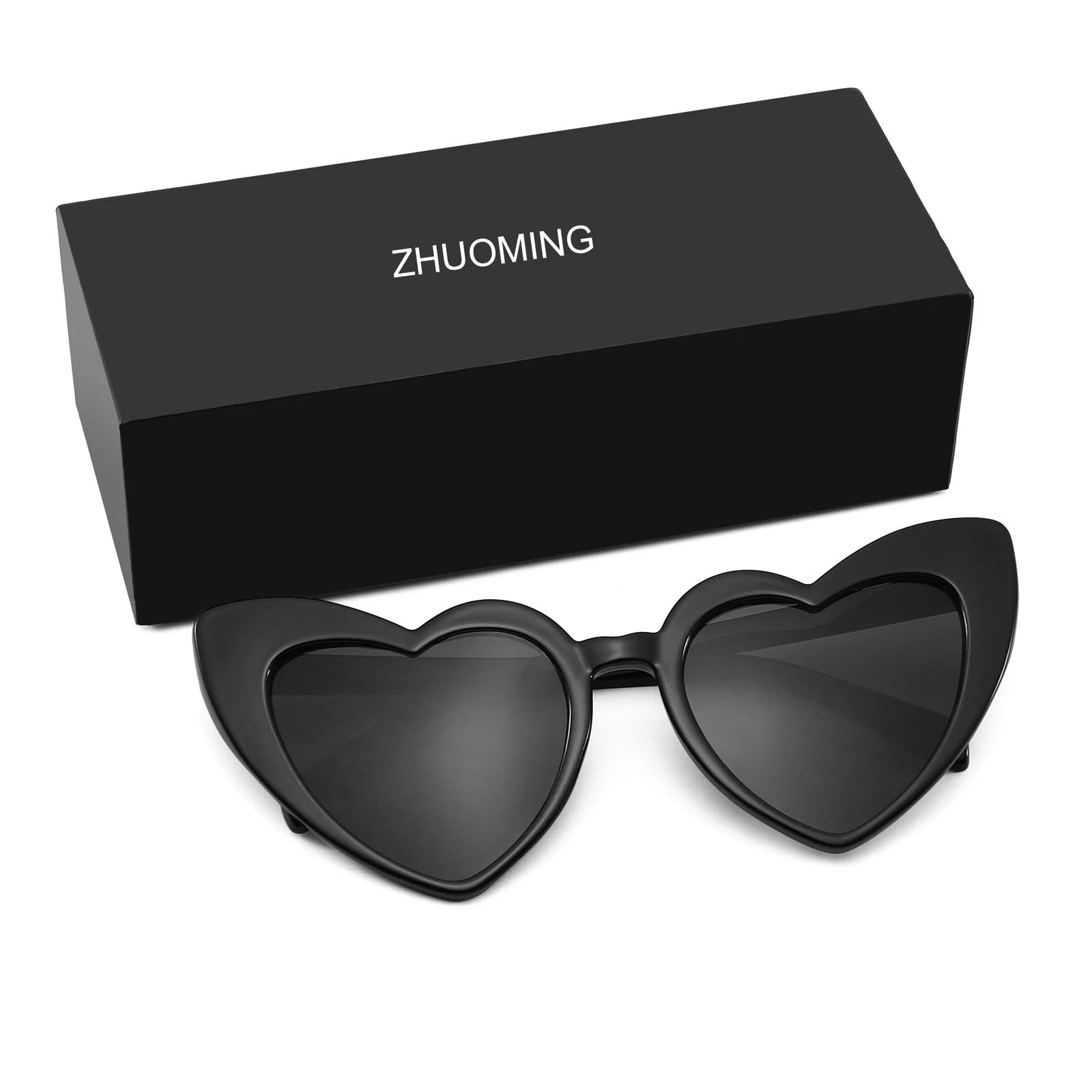 2024 Latest Design Elegant Heart shaped Sunglasses Wholesale UV400 Sweet Heart shaped Sunglasses Women