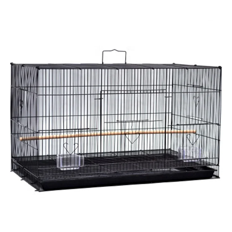 Free Shipping Stainless Material Big Size Collapsible Lovebird Breeding Macaw Bird Cage Big Size 1pc For Sale