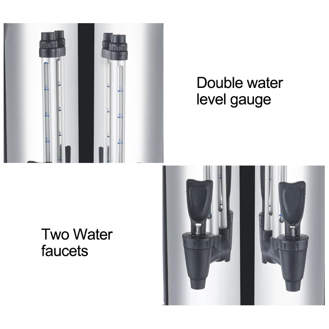 Drinking Hot Water Double Taps Boiler Digital Stainless Steel Warm Milk 20 Liter Electric Bottle Remote Control 2000 230 CN;GUA