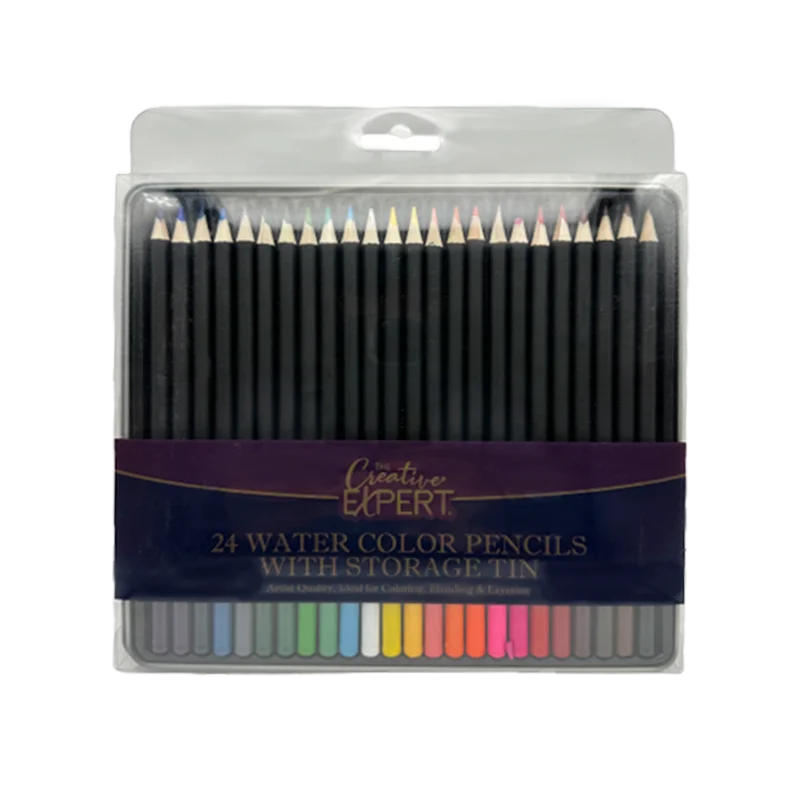 Spot Goods Custom LOGO Graphite Pencil Easy To Blend Colors Stationery Gifts Colour Pencils