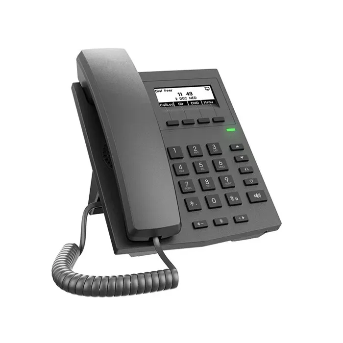Low Price low cost voip ip phone basic design  with POE  enabled for call center VoIP Telephone IP PHONE