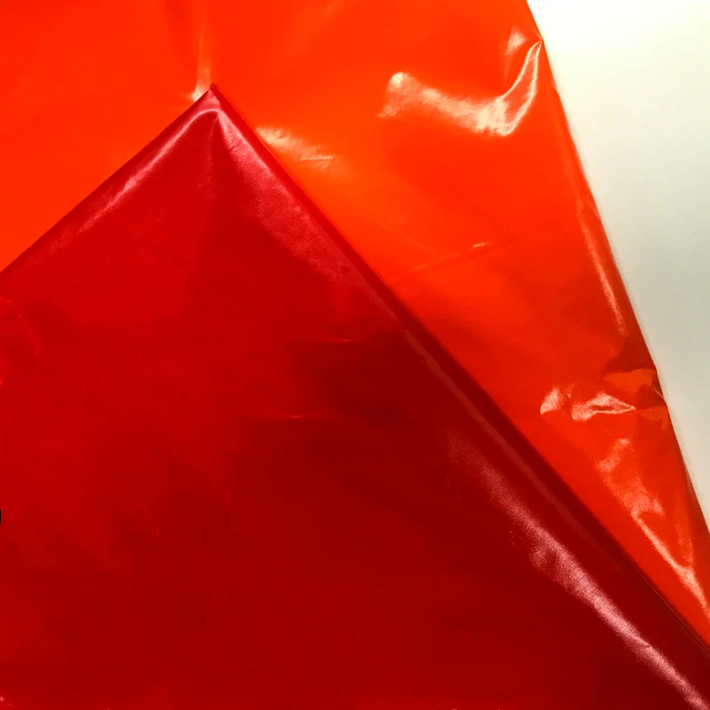 Oil cire finishing waterproof nylon taffeta down jacket fabric