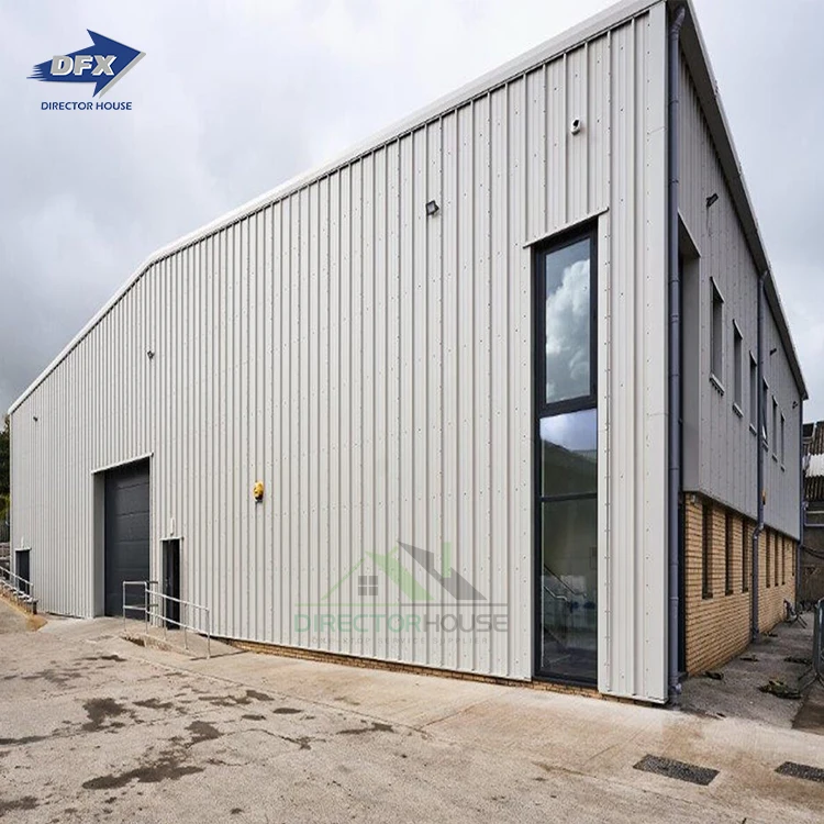 Prefabricated Light Steel Structures Commercial Warehouse Steel Metal Buildings Sheds workshop building