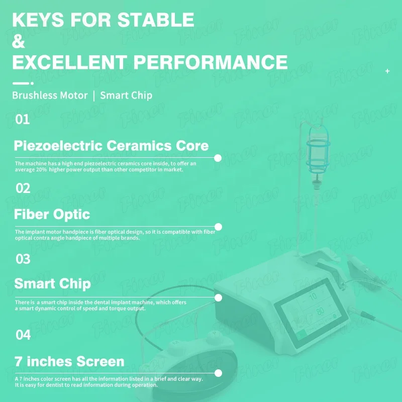 Dental Ultrasonic Piezo Bone Surgery HD touch screen ultrasonic piezo bone machine Piezosurgery