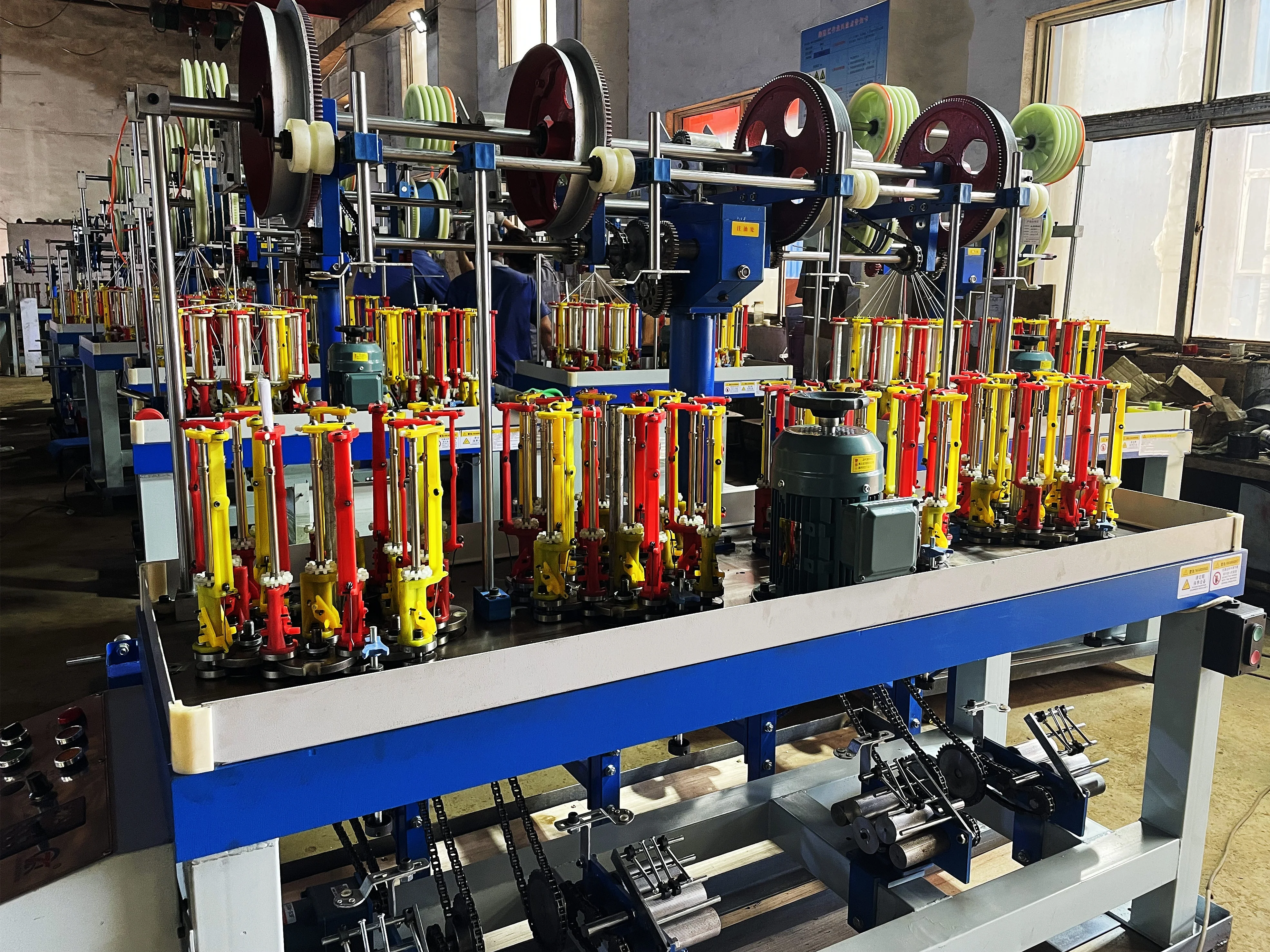 Rope machine factory supplied 16 strand diamond rope knitting machine braiding machine
