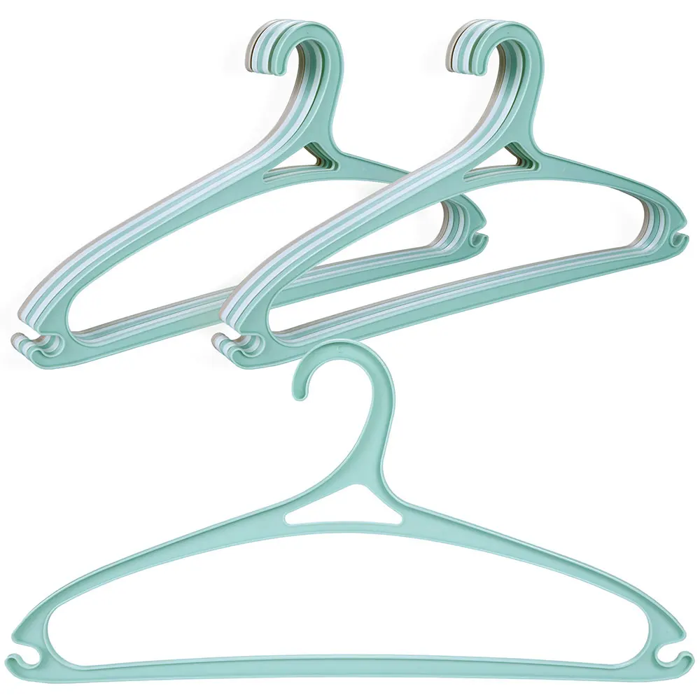 LINDON Laundry Hanger OEM PP Plastic Coat Shirt Hanger for Dresses