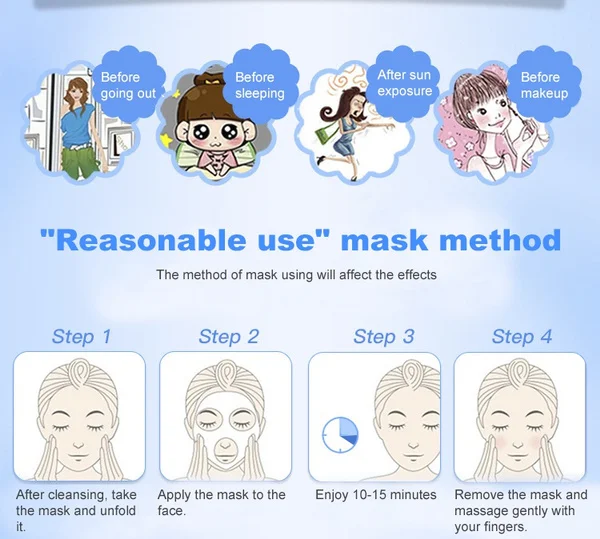 Private Label Skin Care Product  Anti Aging Anti-wrinkle Face Care Korean Beauty Facial Sheet Mask