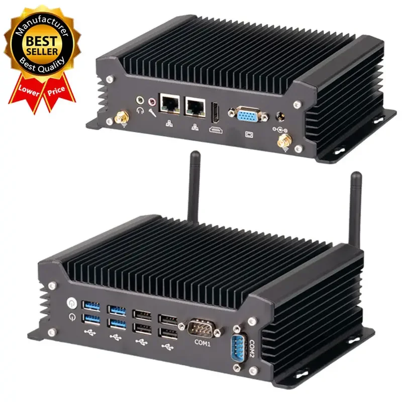 i7 8650U X86 Micro Intel Mini PC Intel Mini Computer Computadora Windows 10 11 8GB 2 Lan Port Ubuntu Dual Lan Linux Mini PC