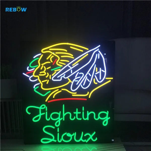 Drop Shipping No MOQ Free Design Custom Full Color Neon Lighting Clothing LED Sign