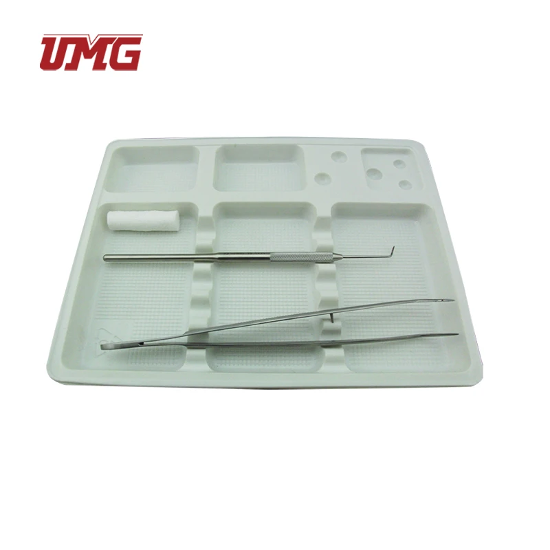 Plastic Dental Divided Setup Disposable Separating Instrument tray