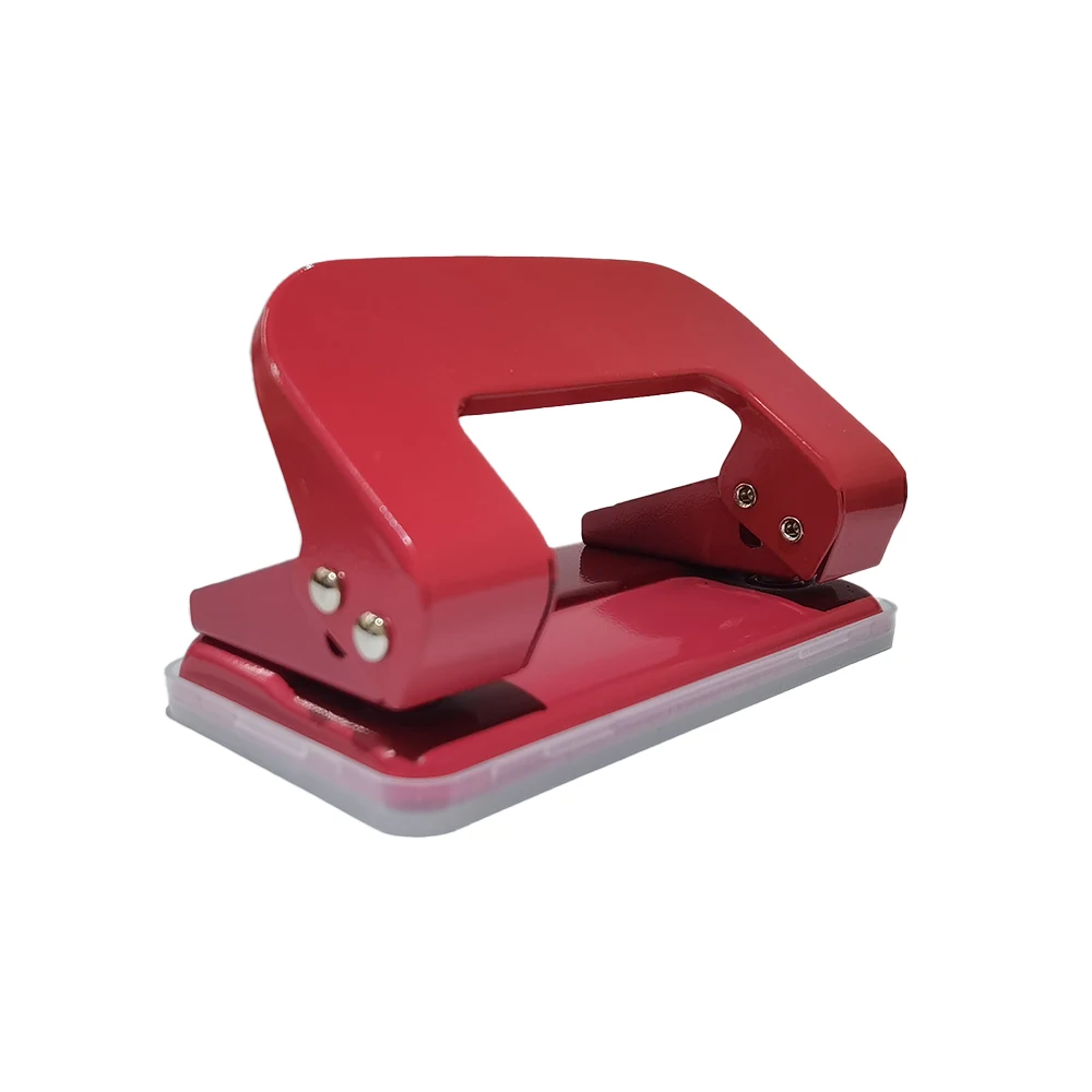 Hot-sale 2 hole paper puncher portable multi hand held metal hole punch
