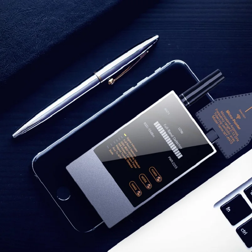 Original Anti Spy Bug Detector WT10 RF Signal Hidden Camera Spy Wifi Camera GSM Sound Signal GPS Tracker Spy Wiretap Finder