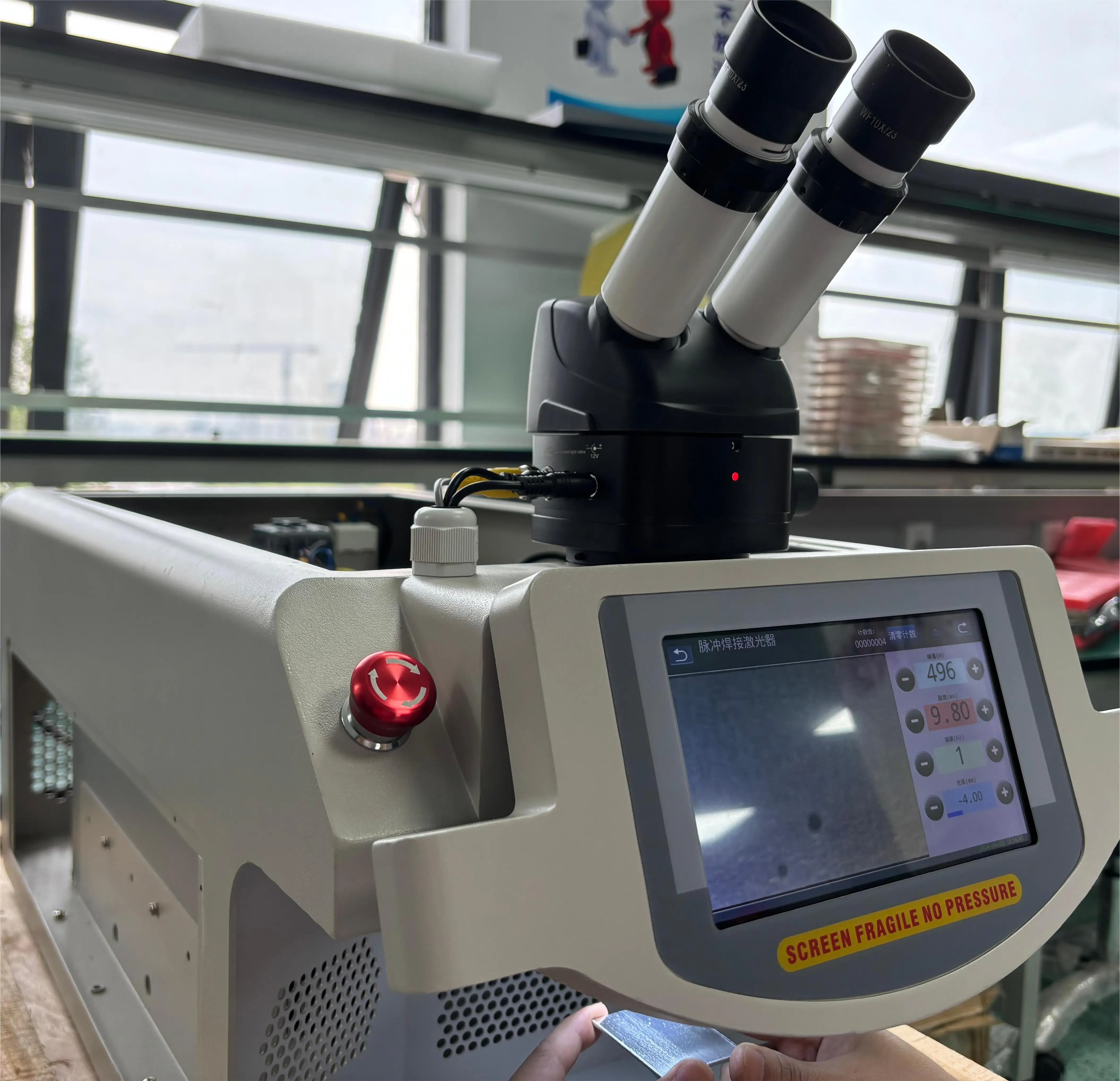 Factory supply 60w /100w Portable Galvo laser soldering machine jewelry repair machine factory direct supply